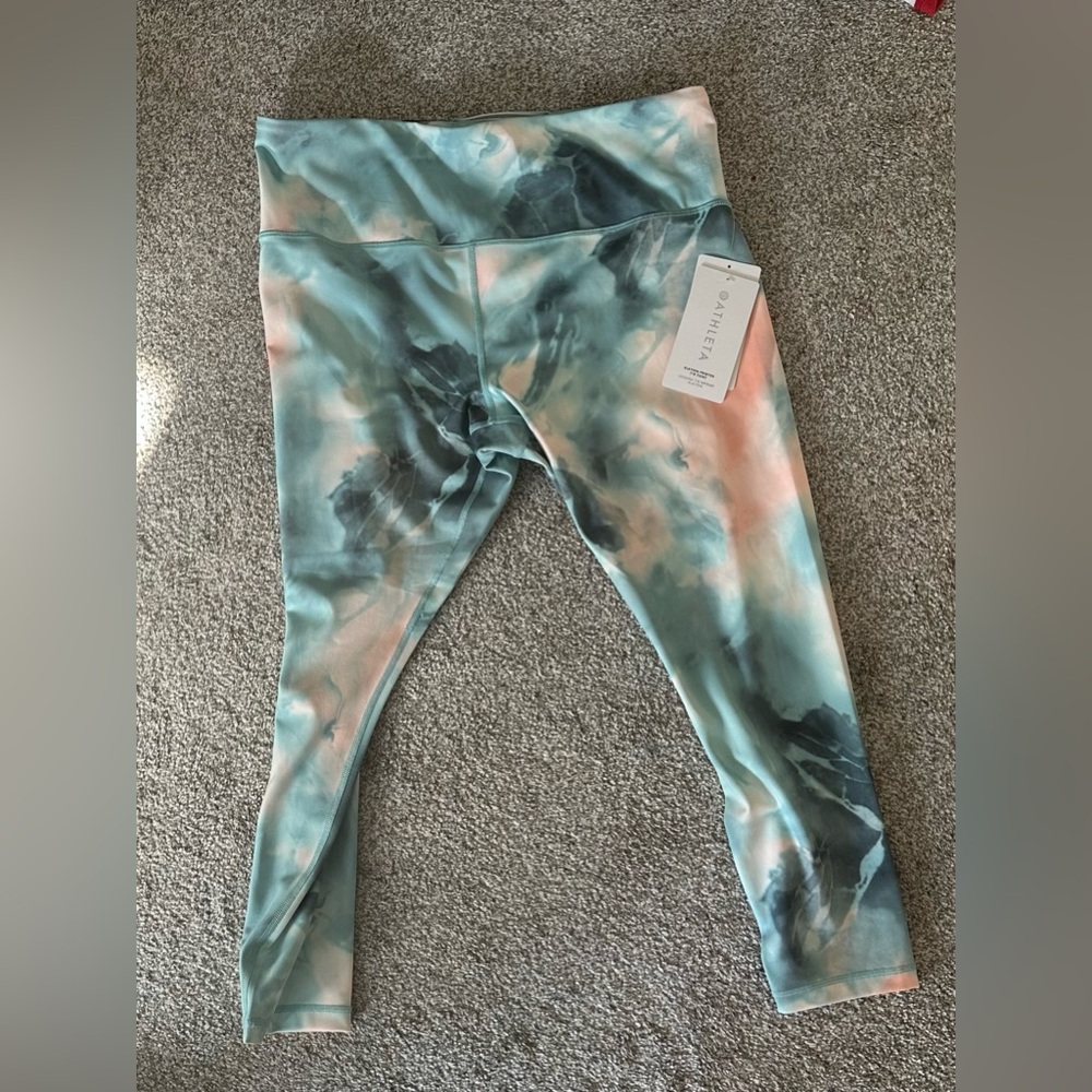 Athleta Elation Printed 7/8 Tight